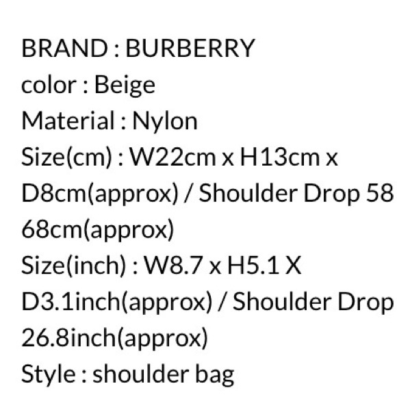 Burberry Nova Check Blue Label  Checkered Crossbody Bag - Picture 11 of 11